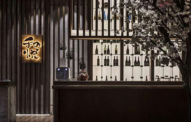 高檔日本料理店裝修，親切而不市井