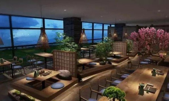 日式餐廳設(shè)計(jì)的優(yōu)雅，置身禪意遇寧?kù)o